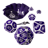 RPG Metallwürfel Set (Lila) Enhance Collectors Edition