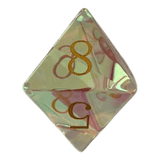Regebogenfarben transparente Glaswürfel W8
