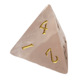 Rosenquarz Edelsteinwürfel W4