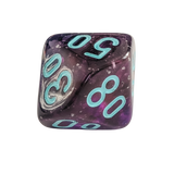 Chessex Mega‑Hedral - Nebula Nocturnal/turquoise Dice Set (20mm)