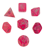 Chessex Borealis Pink/silver - 7er Set