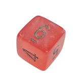 Chessex Borealis Pink/silver - 7er Set