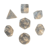 Chessex Translucent Clear - 7er Set