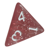 W4 Glitzerwürfel in Pink