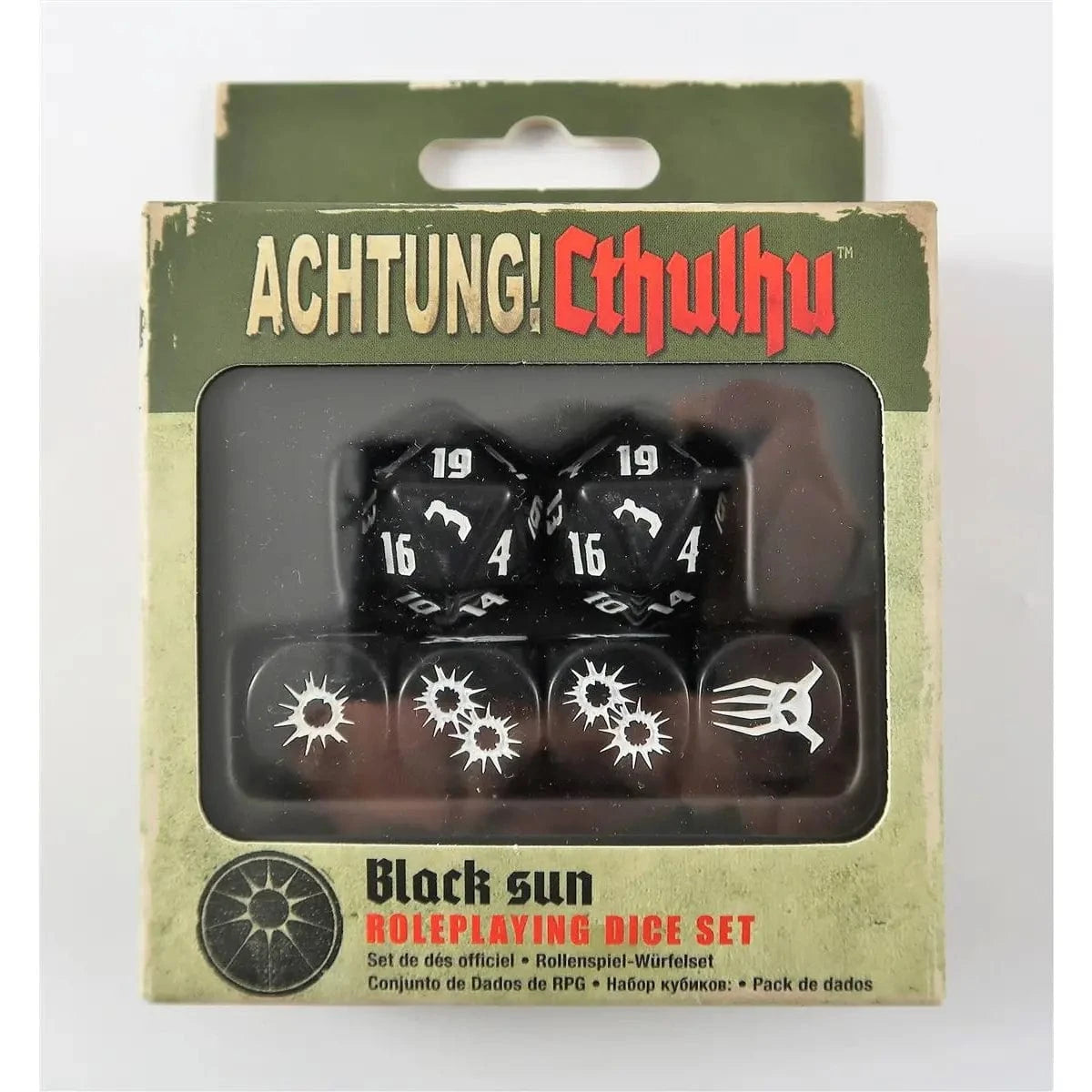 Modiphius Entertainment Achtung! Cthulhu 2D20 Black Sun Set