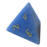 Waerfel Stube Agate Edelsteinwürfel Blau W4