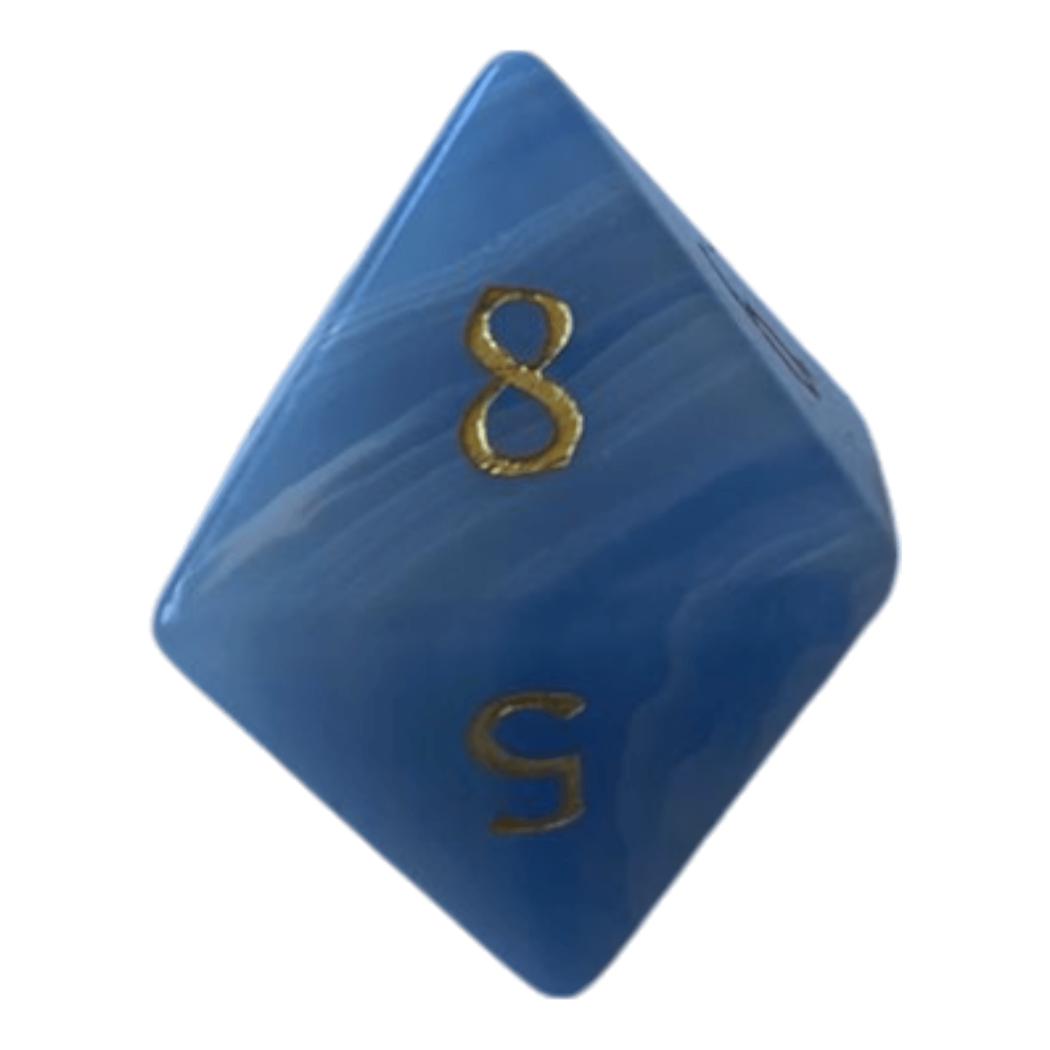 Waerfel Stube Agate Edelsteinwürfel Blau W8