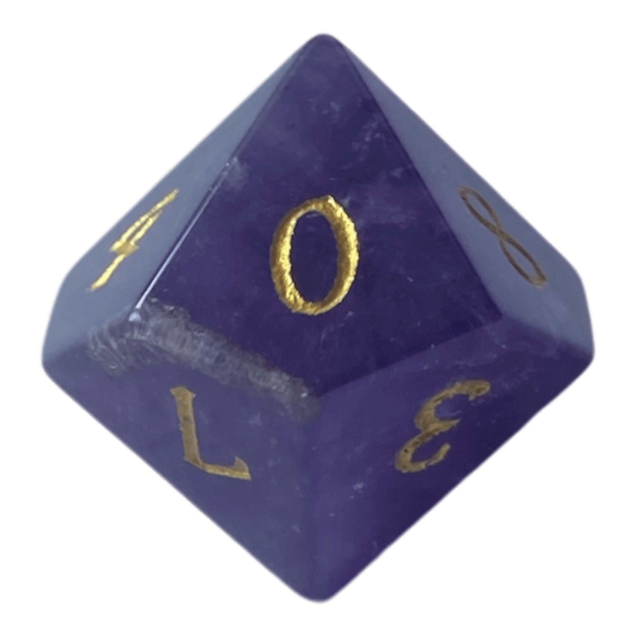 Waerfel Stube Amethyst Edelsteinwürfel Lila W10