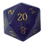 Waerfel Stube Amethyst Edelsteinwürfel Lila W20