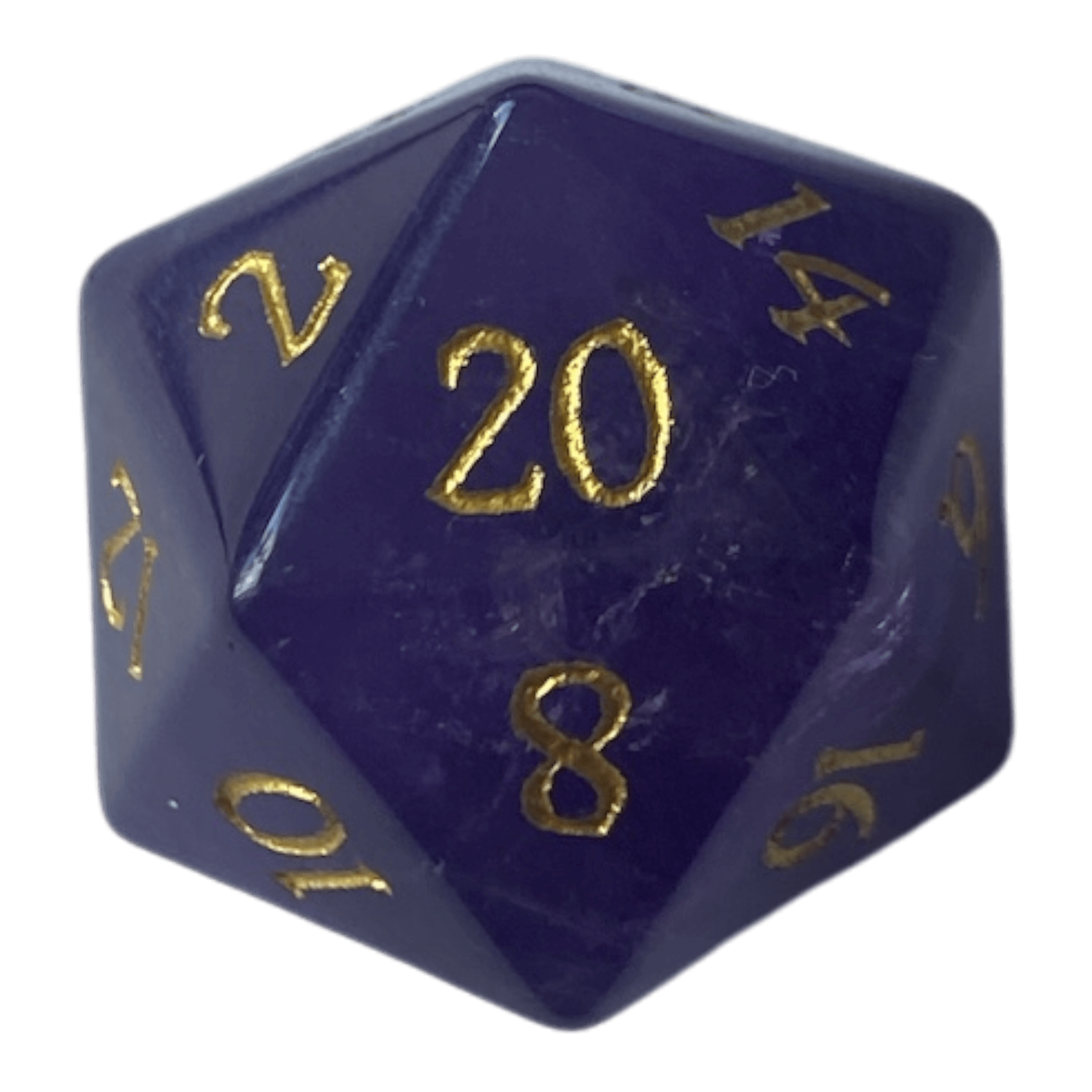 Waerfel Stube Amethyst Edelsteinwürfel Lila W20