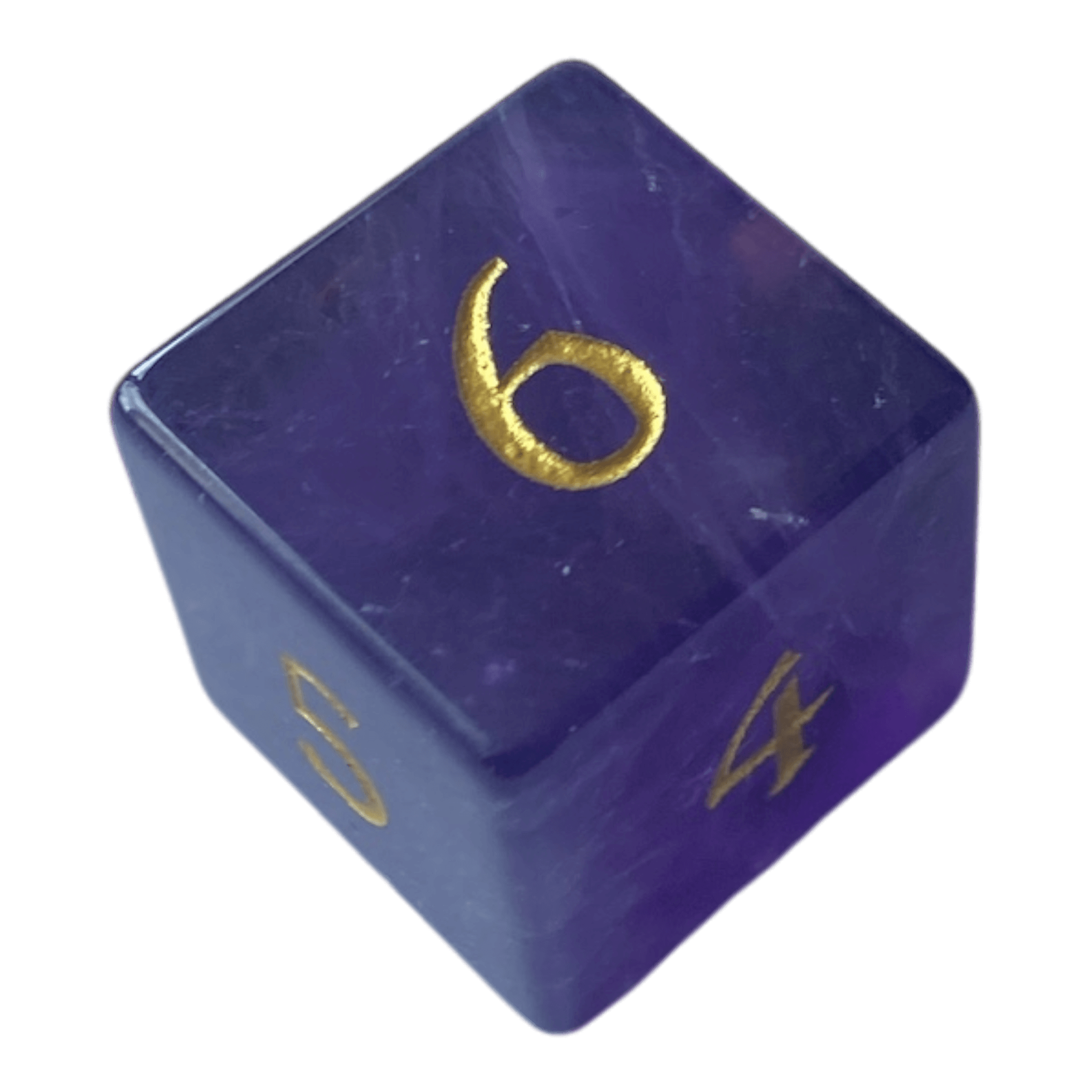 Waerfel Stube Amethyst Edelsteinwürfel Lila W6