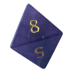 Waerfel Stube Amethyst Edelsteinwürfel Lila W8