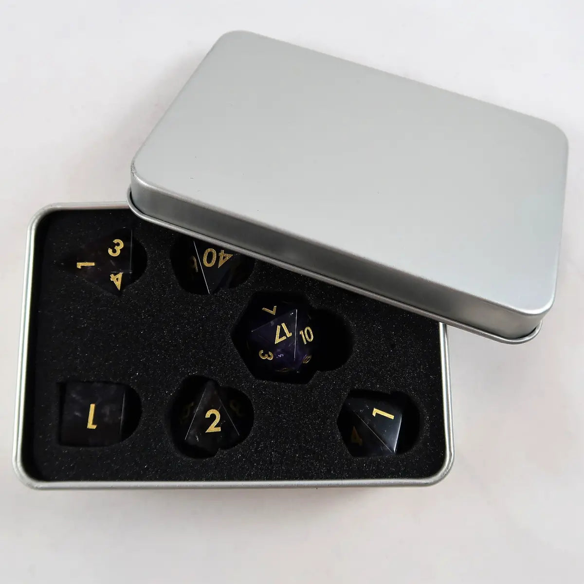 Amethyst Set mit Metallbox