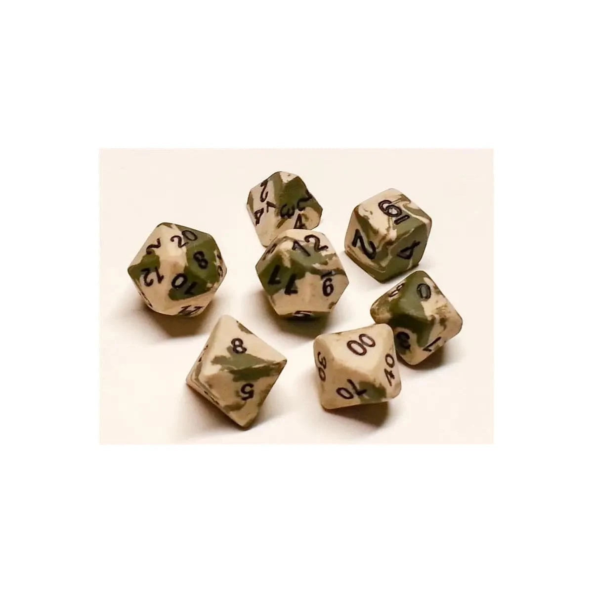 Crit Hit Ceramics Ancient Oasis O'Narrah Keramik Würfel Set