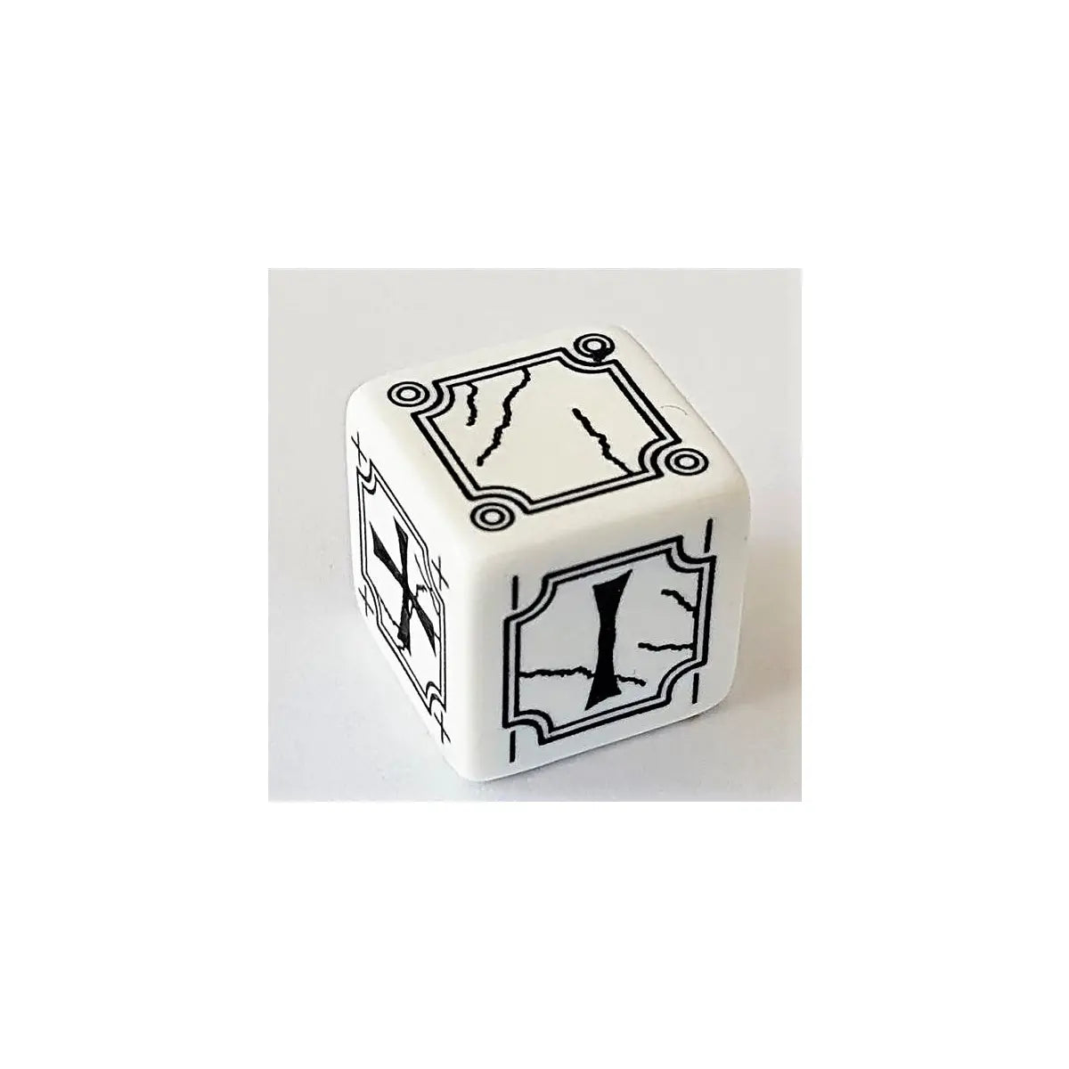 Antique Fudge white/black W6