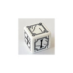 Antique Fudge white/black W6