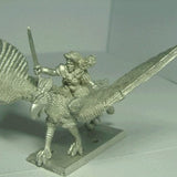 Ral Partha Barbarian Hero mounted on Griffin