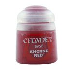 Citadel Colour BASE: KHORNE RED 12ML