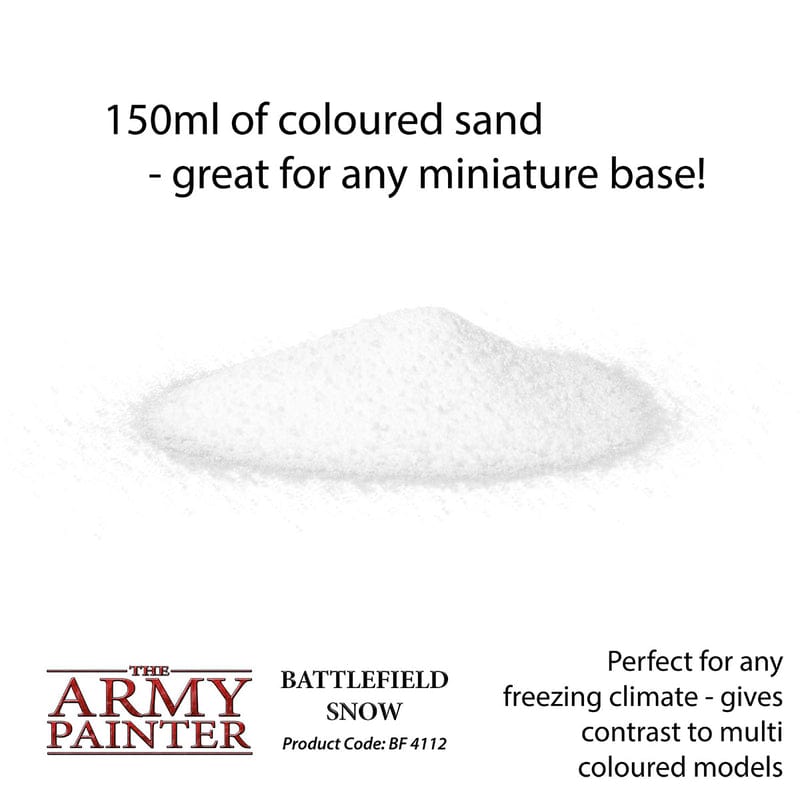 The Army Painter Battlefield Snow
