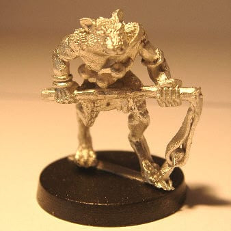 Ral Partha Beastman - Ratman Staff Slinger #2