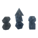 Waerfel Stube Black Frosted Glaswürfel Set