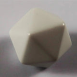 Waerfel Stube Blanko Würfel W20 weiß