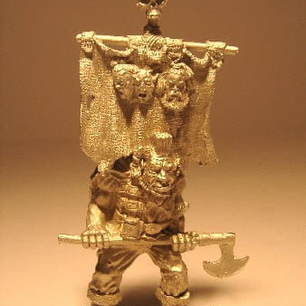 Ral Partha Bob Olleys Ogres - Standard Bearer
