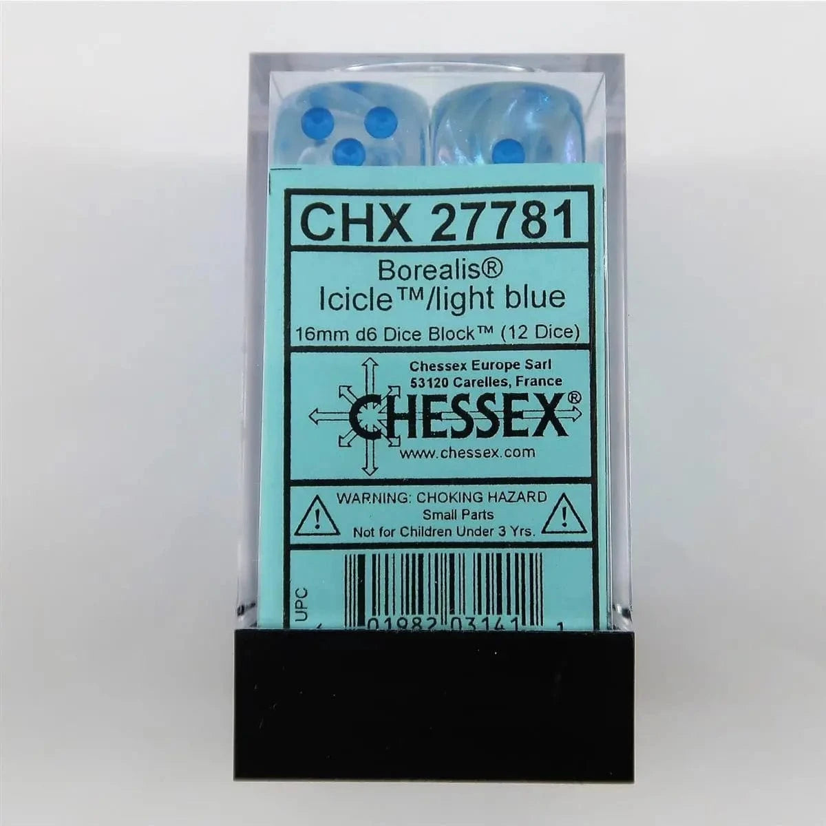 Chessex Borealis Icicle luminary W6 16mm Set