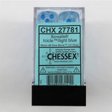 Chessex Borealis Icicle luminary W6 16mm Set