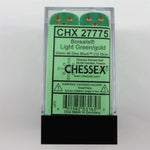 Chessex Borealis Light Green luminary W6 16mm Set