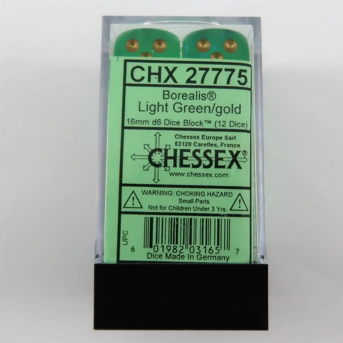 Borealis Light Green luminary W6 16mm Set