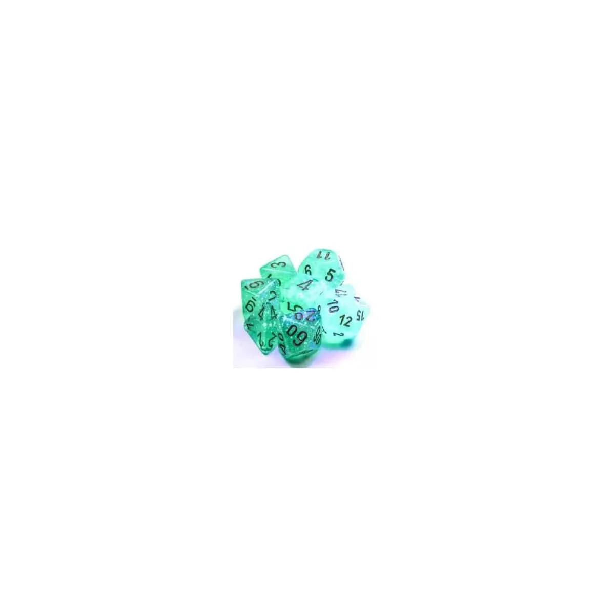 Chessex Borealis Light Green luminary W6 16mm