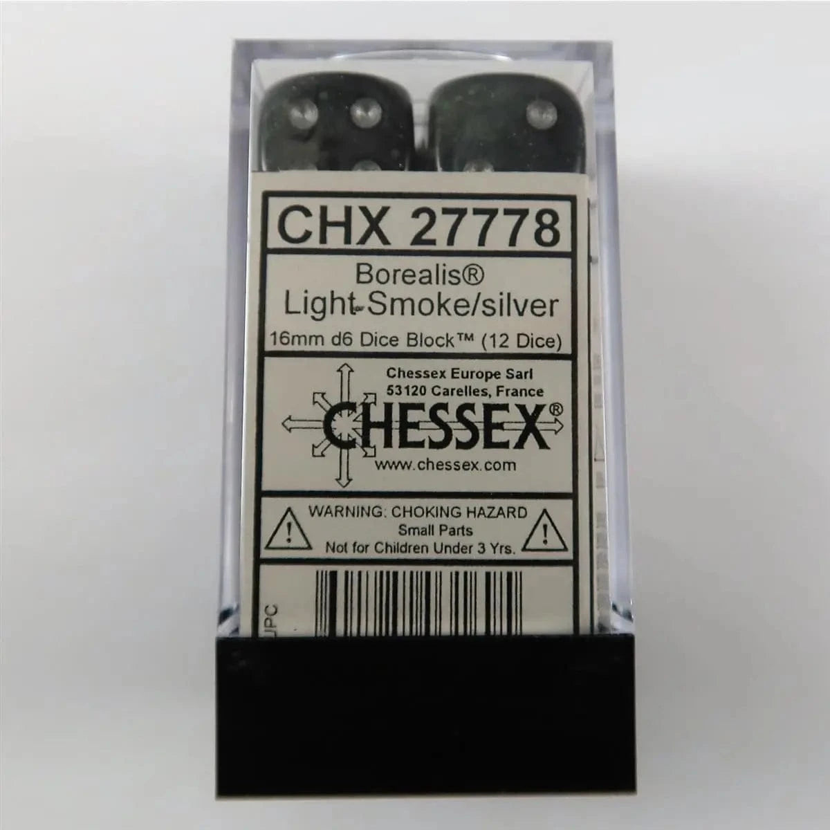 Chessex Borealis Light Smoke luminary W6 16mm Set