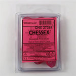 Chessex Borealis Pink luminary 10 x W10 Set