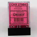 Chessex Borealis Pink luminary W6 12mm Set