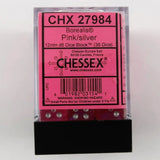 Chessex Borealis Pink luminary W6 12mm Set