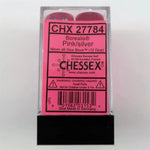 Chessex Borealis Pink luminary W6 16mm Set
