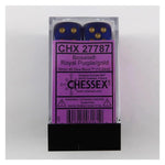 Chessex Borealis Royal Purple luminary W6 16mm Set