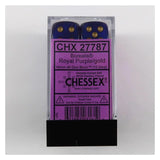 Chessex Borealis Royal Purple luminary W6 16mm Set