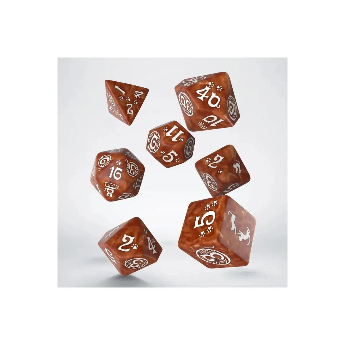 Q Workshop Cats Dice Set Muffin