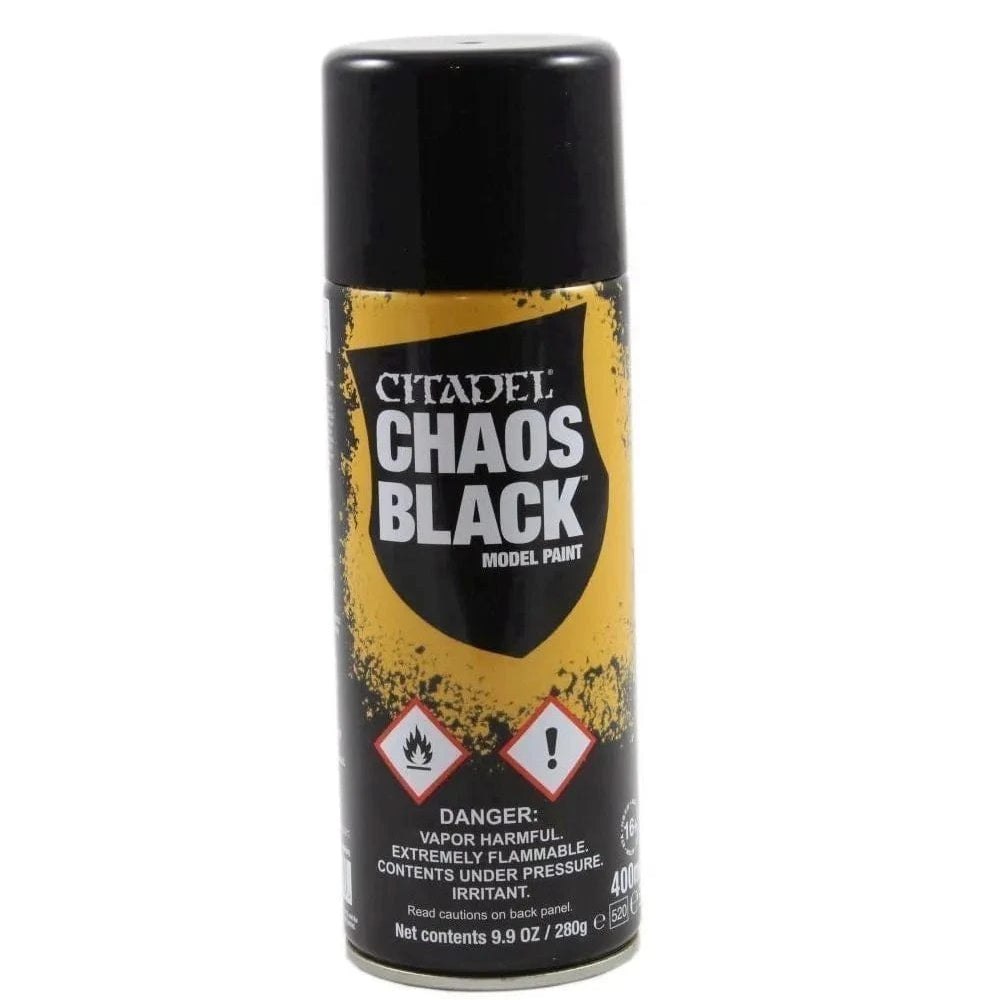 Citadel Colour CHAOS BLACK SPRAY PAINT