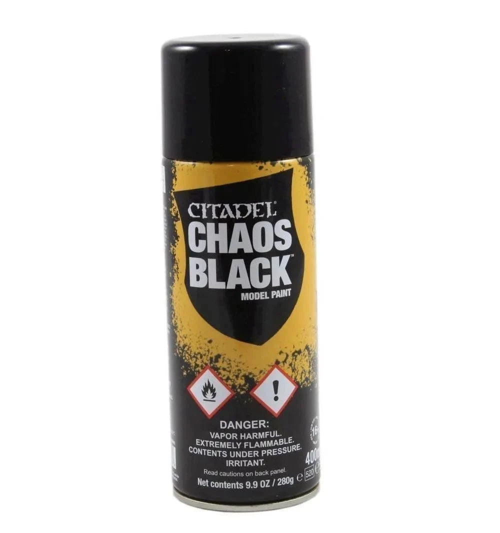 Citadel Colour CHAOS BLACK SPRAY PAINT