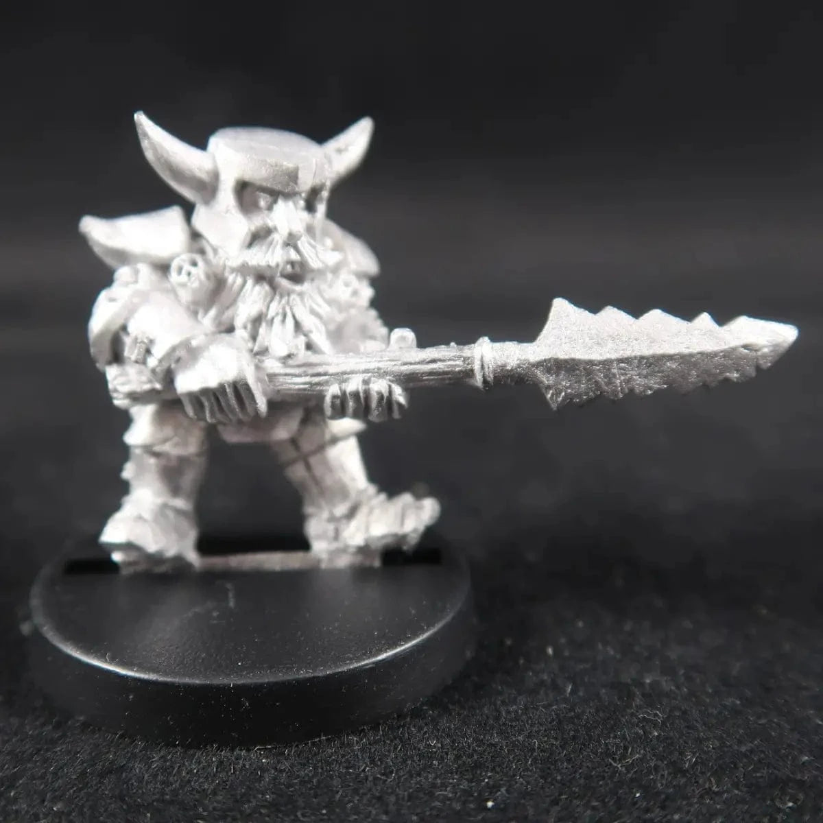 Ral Partha Chaos Dwarf with Spear - Stycka