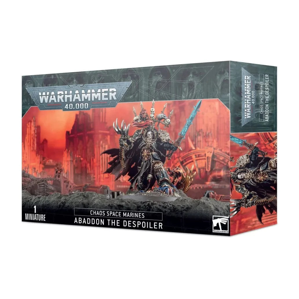 Games Workshop CHAOS SPACE MARINES: ABADDON DER VERNICHTER