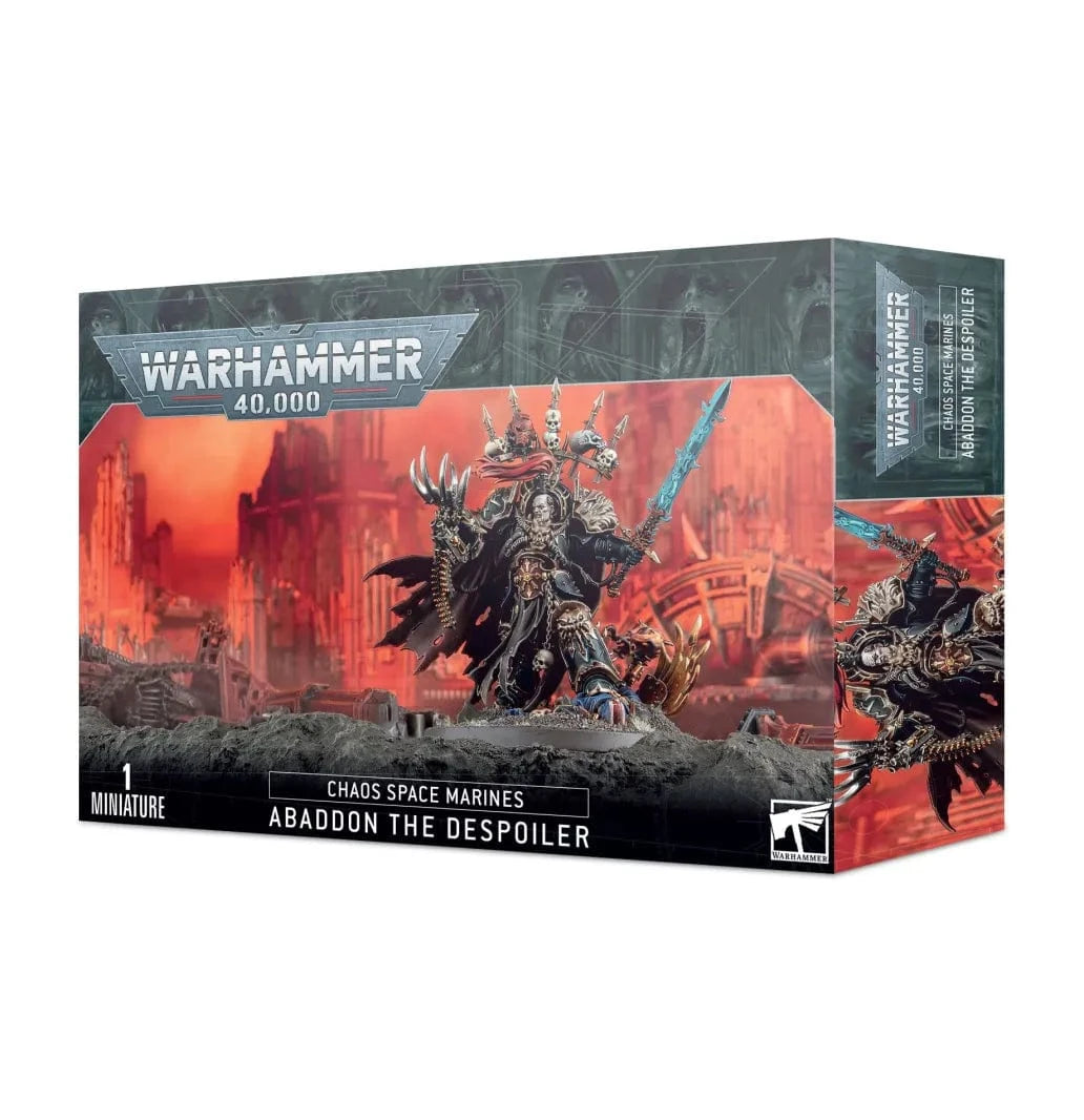 Games Workshop CHAOS SPACE MARINES: ABADDON DER VERNICHTER