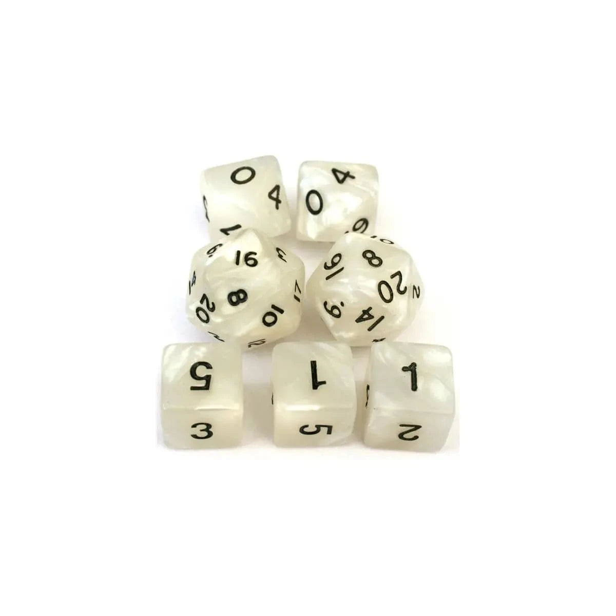 Europaeischer Markenhersteller Cheat Dice Set weiß