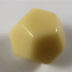 Chessex Chessex Blanko Würfel W12 elfenbein
