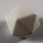 Chessex Chessex Blanko Würfel W20 weiß