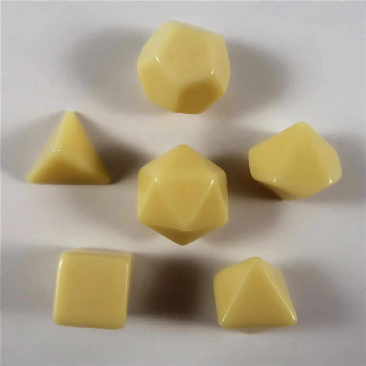 Chessex Chessex Blanko Würfelset Elfenbein