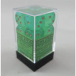 Chessex Chessex Borealis Light Green W6 16mm Set